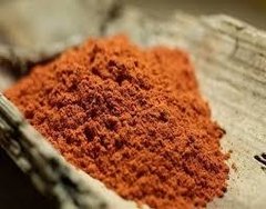 Sandalo rojo en polvo