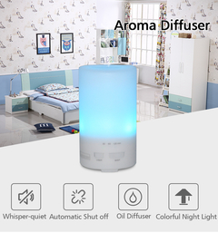 Aromatizador Difusor/Humidificador Luz led 7 Colores + Esencia de Regalo a elección Azahar, Limon o Vainilla - Ananda
