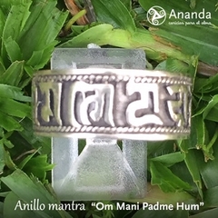 Anillo Mantra - comprar online