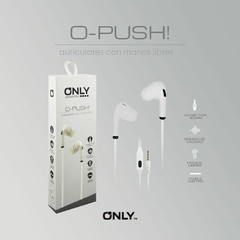 AURICULAR ONLY MANOS LIBRES O-PUSH!