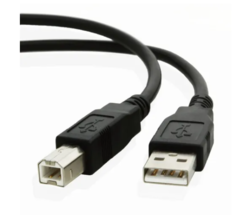 Cable Usb 2.0 Mallado Para impresoras 1.8 mts.