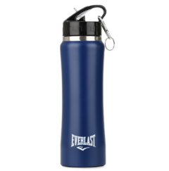 BOTELLA DEPORTIVA EVERLAST 750 ML NEGRA/AZUL