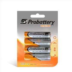 Pilas Alcalinas Aa Probattery Bilster X 4 Unidad