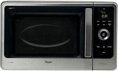 Microondas Whirlpool 27 L Plata JQ280IX