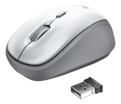 MOUSE INALAMBRICO TRUST YVI BLANCO/ROJO