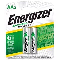 Pilas Recargables Energizer AA X 2