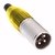Amphenol Xlr Macho Ac3m Canon Yel Amarillo Colore Neutrik