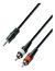Cable Miniplug Stereo 3.5 A 2 Rca Mono Pc 1 Mts K3ywcc0100