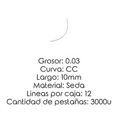 Pestañas para Extensión - Shura Beauty
