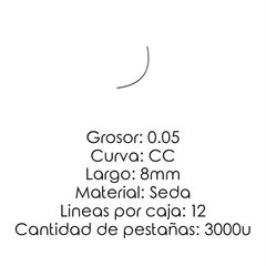 Pestañas para Extensión - Shura Beauty