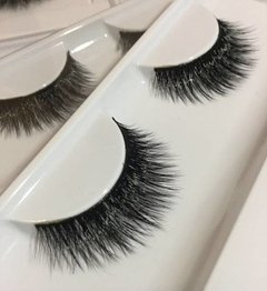 Pestañas Bizon Volumen 3d Hand Made, Tira Reutilizable - Shura Beauty