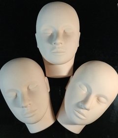 Cabeza De Practica, Con Kit De Pestañas Para Practica. - comprar online