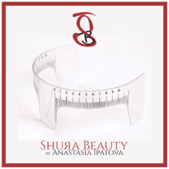Regla Calibradora Flexible Para Cejas Microblading - comprar online