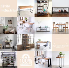 Estante Flotante AMA. Agujereados por detrás, con varillas para la sujeción. - tienda online