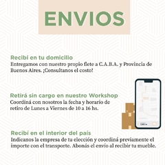 Escritorio Industrial Meena - tienda online