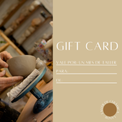 Giftcard Taller de Cerámica