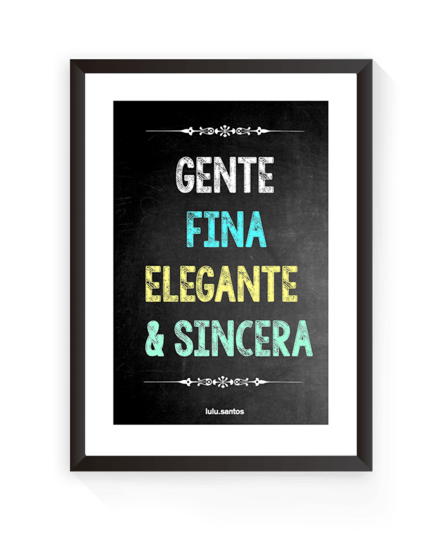 Quadro Decorativo Frases de Músicas