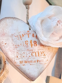 Colgante "CORAZÓN VINTAGE"