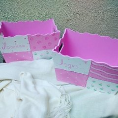 Cajas Portacosméticos "PINK PATCH"