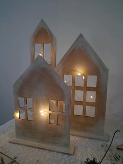 Trío de Casitas "HOGAR VINTAGE " - tienda online