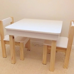 Juego de Mesa y Sillas Infantiles - comprar online