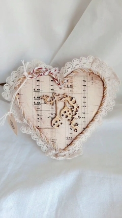 Colgante "CORAZÓN VINTAGE"