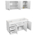 Combo Mueble De Cocina 1,40 Mts. Mosconi Sin Bacha - comprar online