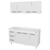 Combo Mueble De Cocina 1,40 Mts. Mosconi Sin Bacha
