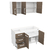 Combo Mueble De Cocina 1,20 Mts. Mosconi Sin Bacha - tienda online