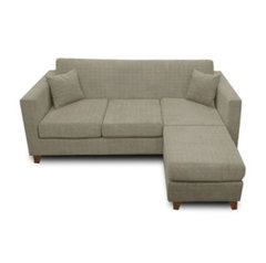 Sillón esquinero Monic de 3 cuerpos premium tapizado en chenille o eco cuero