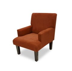 Sillón de un cuerpo Claire tapizado en pana o lino