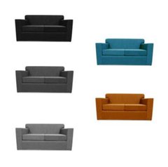 Sillón Quin de 2 cuerpos tapizado en chenille - comprar online
