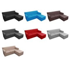 Sillón esquinero Eros de 3 cuerpos premium tapizado en chenille o eco cuero - tienda PRODOTTO