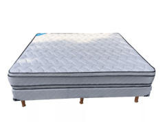 COLCHON Y SOMMIER DE RESORTES MARE 1 1/2 PLAZA 100 x 190 - comprar online