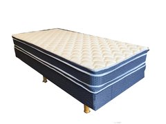 Imagen de COMBO BARI -- COLCHON Y SOMMIER ESPUMA 1 1/2 PLAZA 90 X 190 + 1 RESPALDO + SABANA + ACOLCHADO + ALOMOHADA