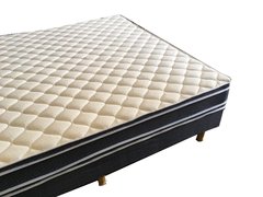 COLCHON Y SOMMIER DE RESORTES HP QUEEN 160 X 190 - tienda online
