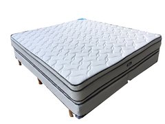 COLCHON Y SOMMIER DE RESORTES MARE SUPER KING SIZE 2 X 2 - tienda PRODOTTO