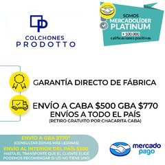 COMBO VENECIA -- COLCHON Y SOMMIER DE RESORTES 2 PLAZAS 130 X 190 + 1 RESPALDO CON 6 BOTONES (BLANCO NEGRO O BEIGE)+ SABANAS + ACOLCHADO + 2 ALMOHADAS - comprar online