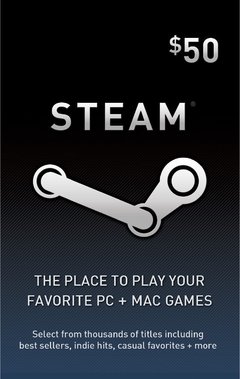 STEAM GIFT CARD 50 USD
