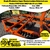 Grade Niveladora Super Destorroadora Dobrável com Rodas CIVEMASA SNCP 88x22 ano 2001