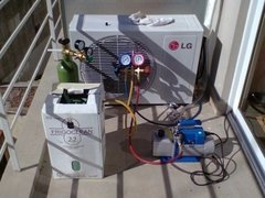 Recarga de Gas de Aire Acondicionado hasta 2250 fg