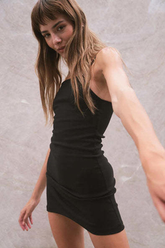 VESTIDO FORMENTERA - BLACK - Chunchon