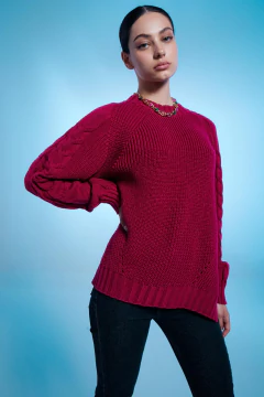 SWEATER LIZZY - FUCSIA - comprar online