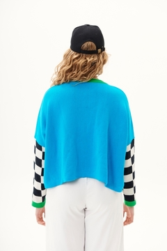SWEATER RISIMINI - TURQUESA - comprar online