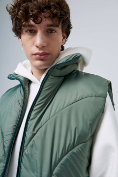 CHALECO PUFFER - VERDE en internet