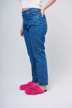 JEAN MOM - AZUL - comprar online