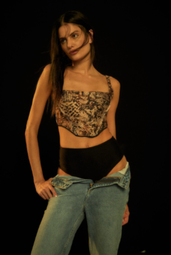CORSET DAKOTA - REPTIL - tienda online