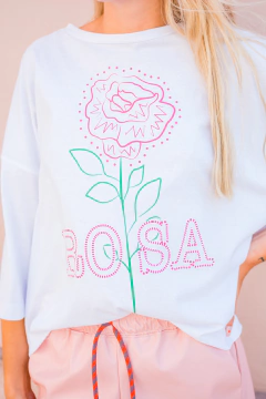 REMERA COPACABANA - ROSA - comprar online