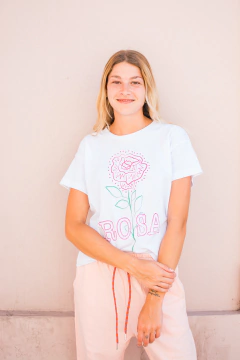 REMERA FERRADURA - ROSA