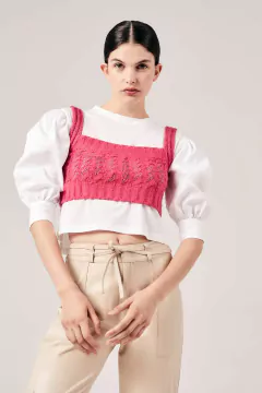 TOP ZOE - FUCSIA